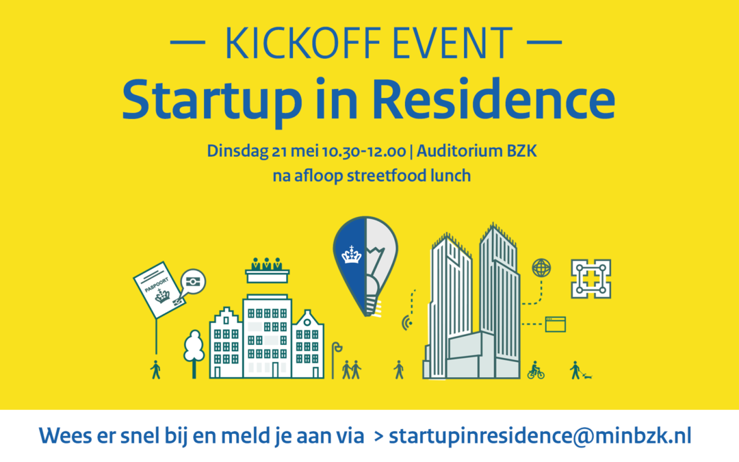 Kick-off | Startup in Residence | 21 mei